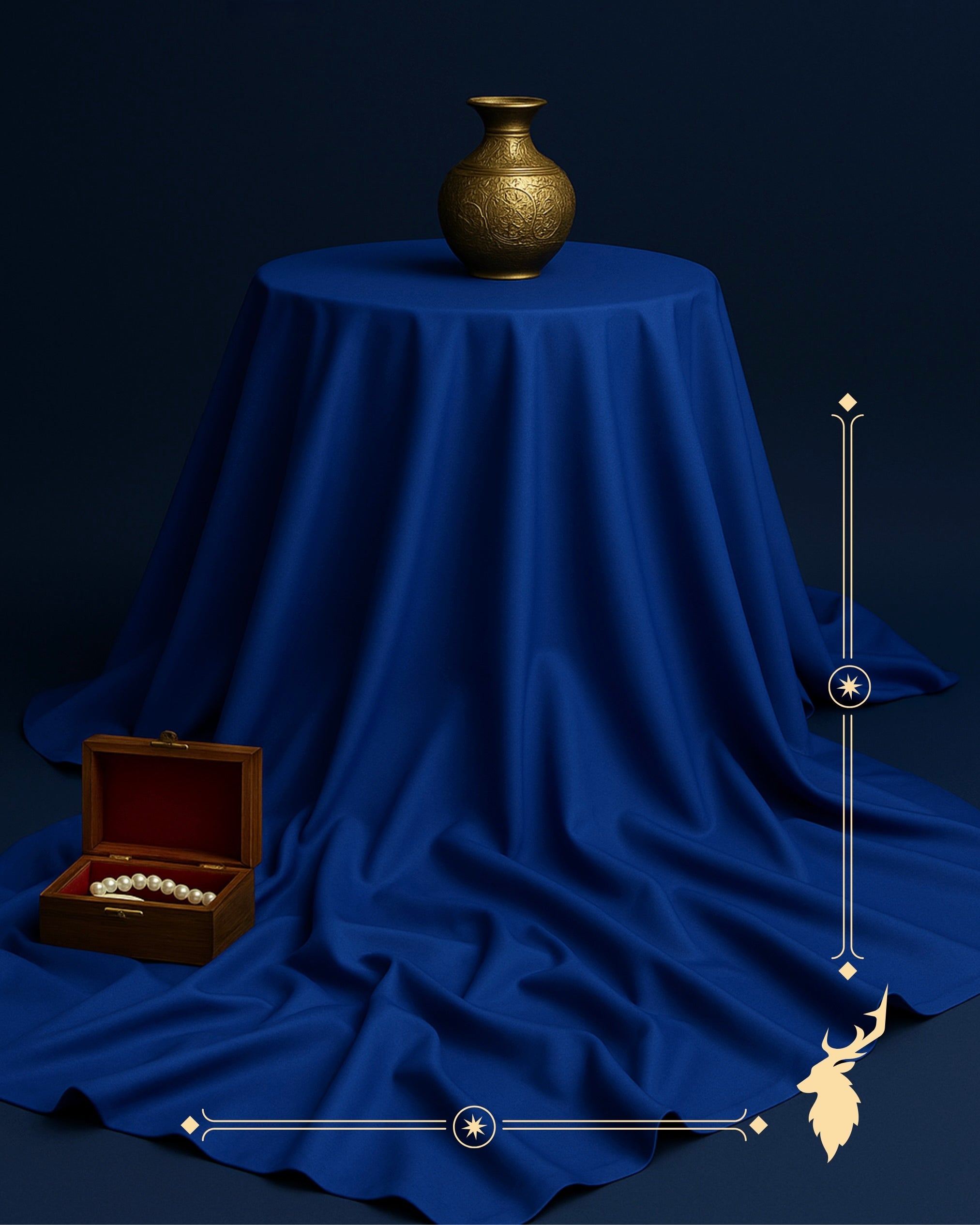 Royal Blue | Boski Finish fabric