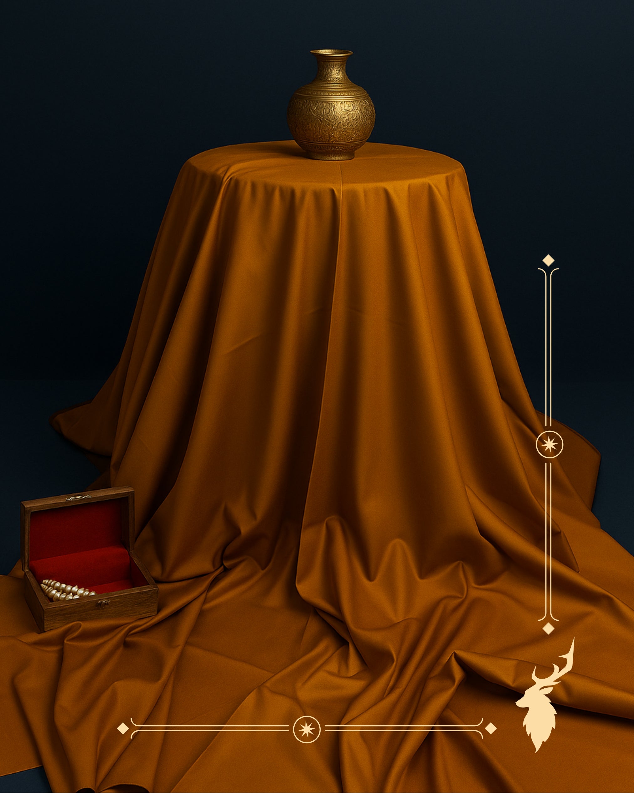 Gold Camel | Boski Finish fabric