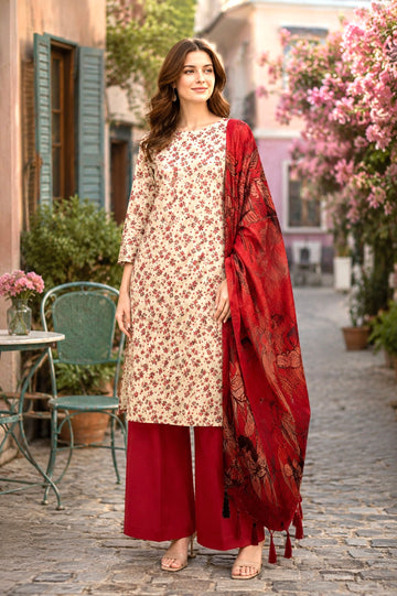 Printed 3 PC | F3F | Unstitched