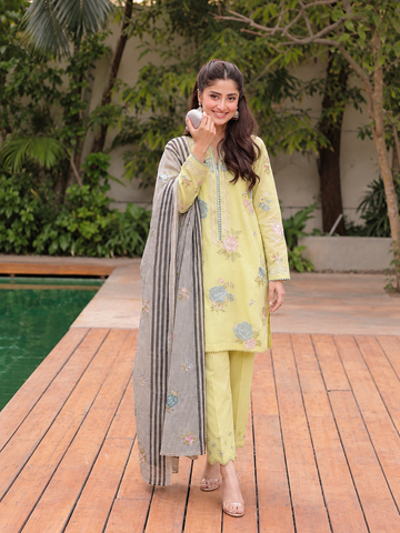 BUTTERCUP | Unstitched Suit 3 Pcs