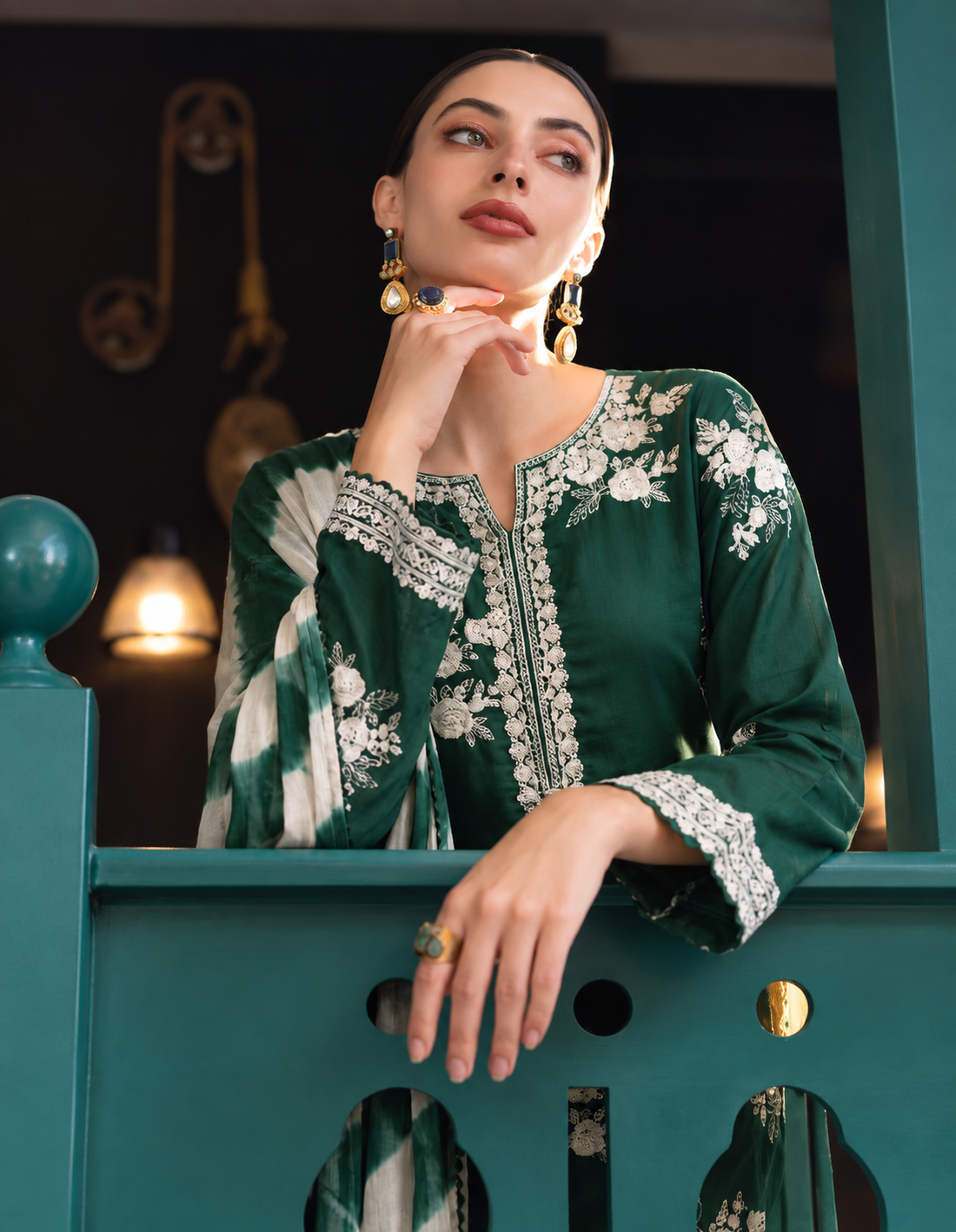 KHUMARI | Unstitched Suit 3 Pcs