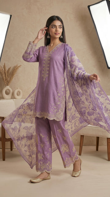 MIMOSA | Unstitched Suit 3 Pcs