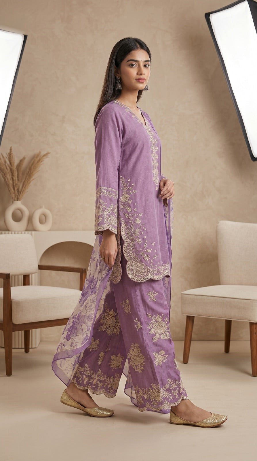 MIMOSA | Unstitched Suit 3 Pcs