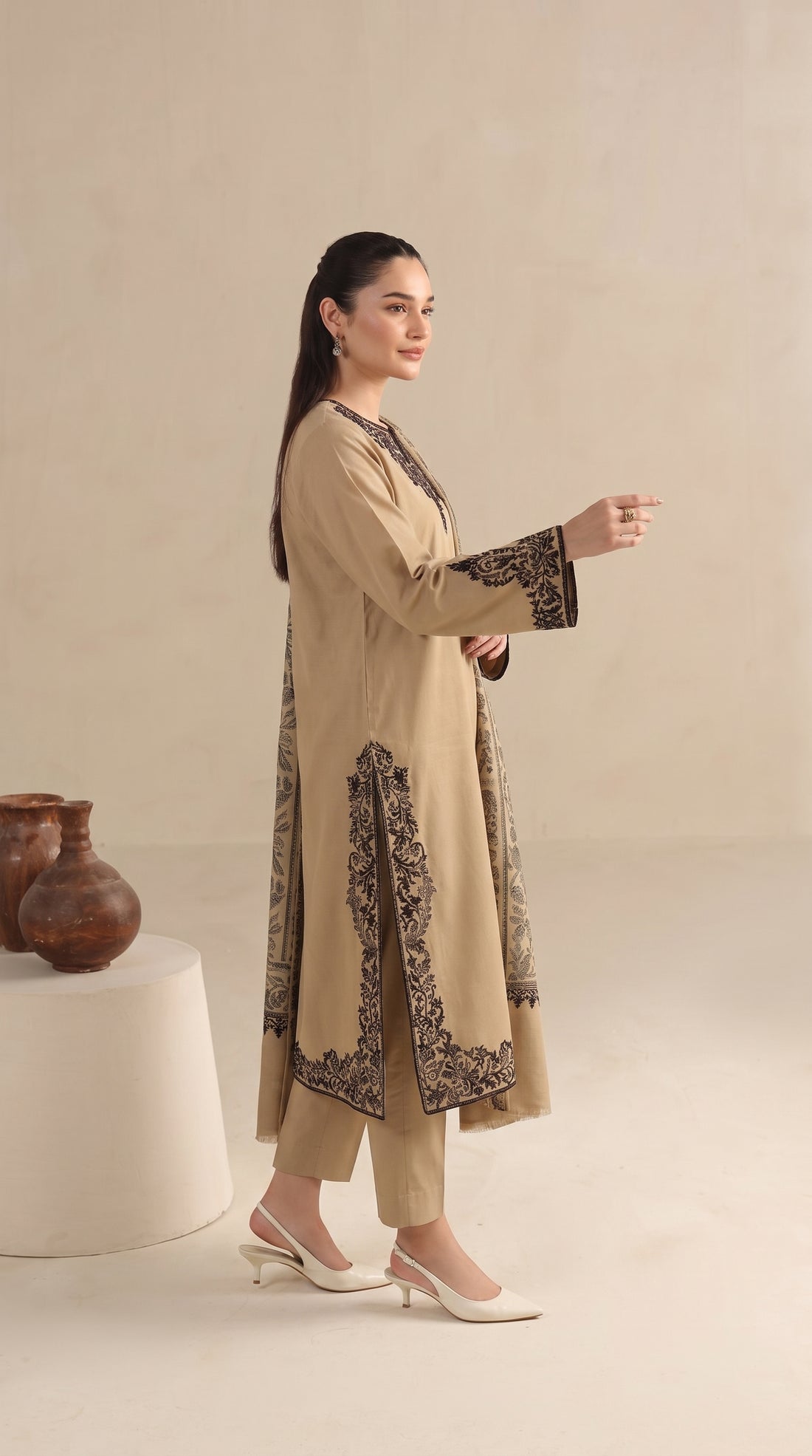 EYANA | Unstitched Suit 3 Pcs